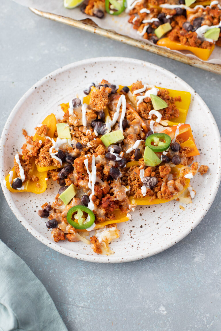 Bell Pepper Nachos The Clean Eating Couple