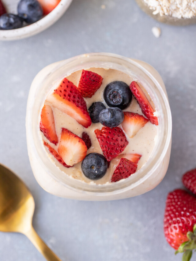 Protein Overnight Oats The Clean Eating Couple