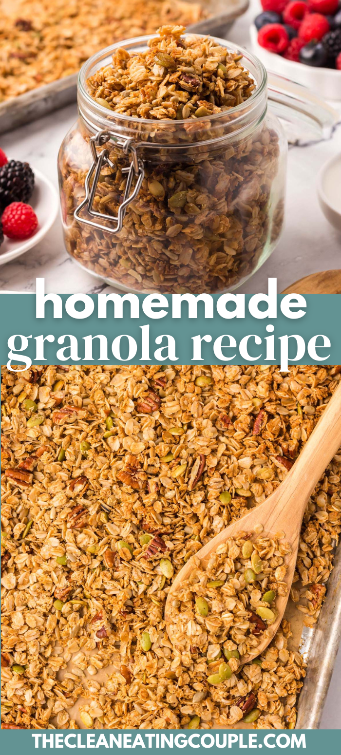 Granola (Gluten Free) The Clean Eating Couple