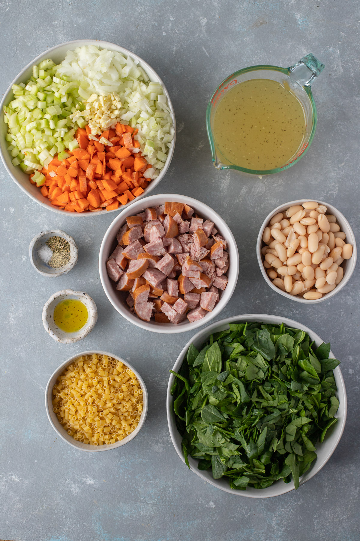 Kielbasa Soup with Beans | The Clean Eating Couple