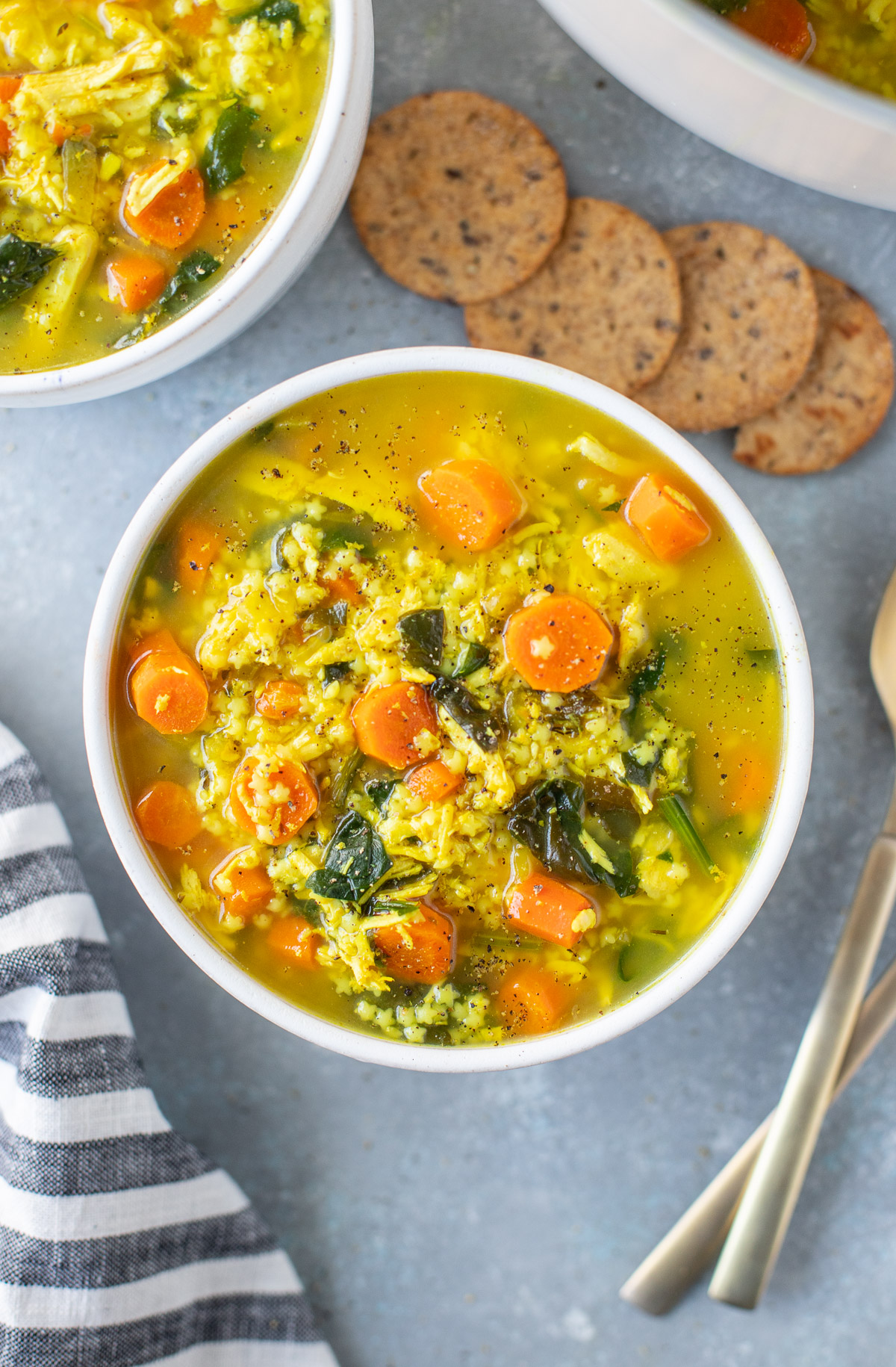 Easy Chicken Pastina Soup The Clean Eating Couple