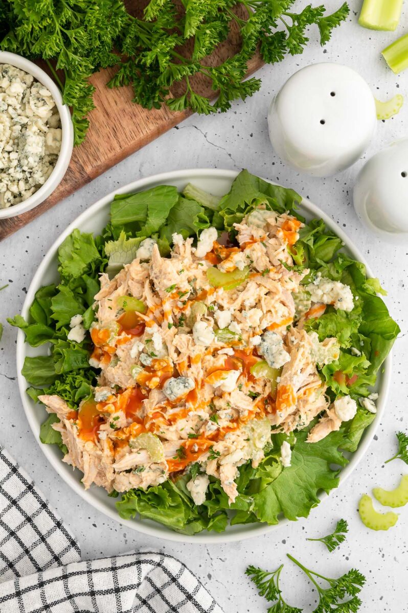 Easy Buffalo Chicken Salad Recipe