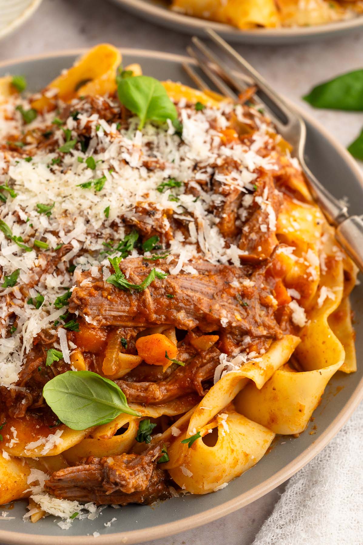 Chuck Roast Pasta - The Clean Eating Couple