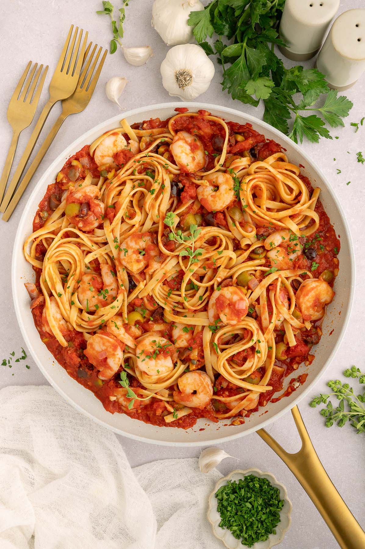 Shrimp Puttanesca