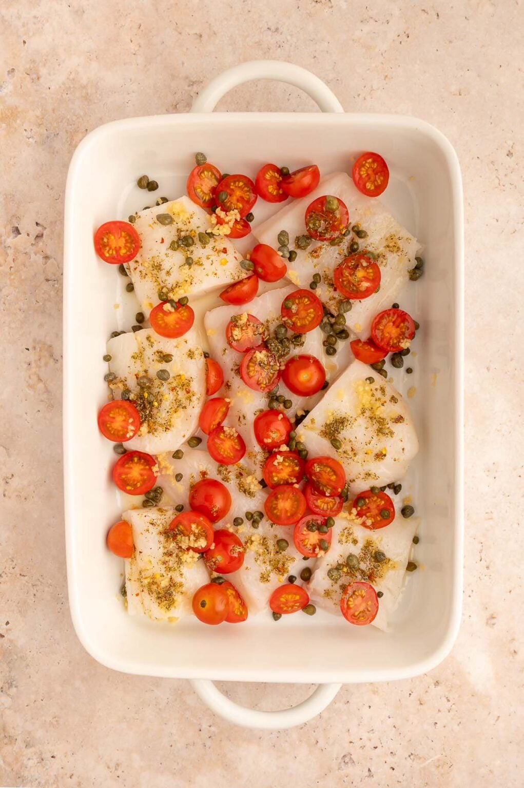 Easy Baked Cod - The Clean Eating Couple